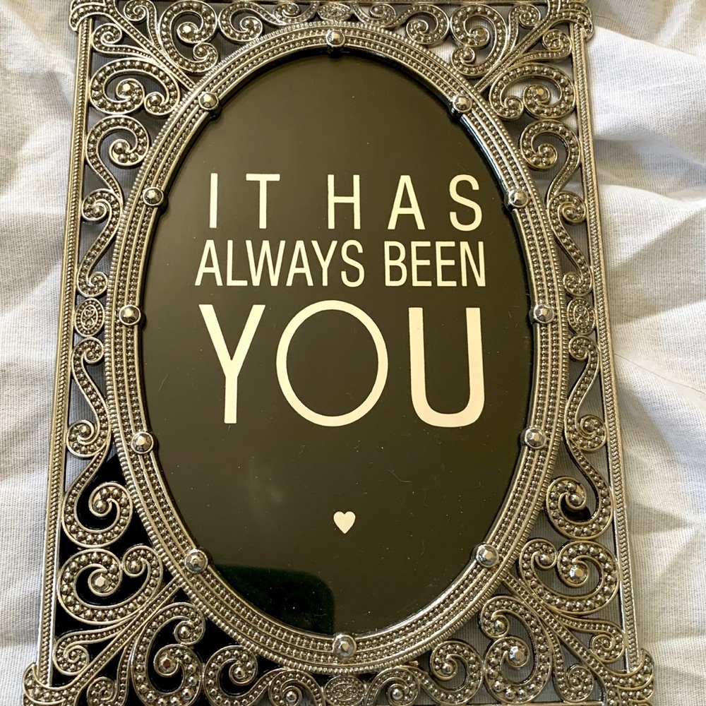 Pewter Wedding Frame